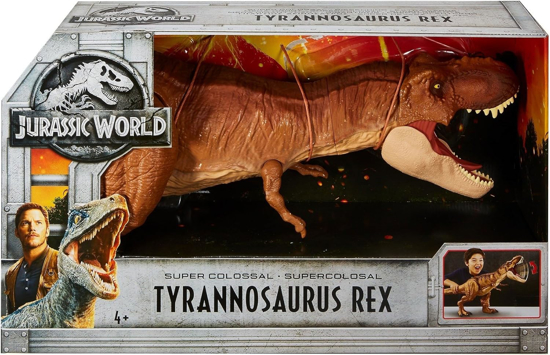 Mattel Jurassic World Super Colossal Tyrannosaurus Rex   