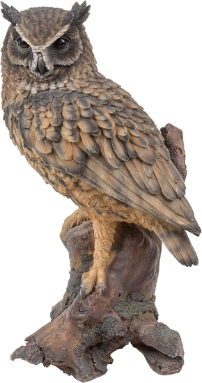 Tikras gyvenimo didelis, ilgas ausines peledos sodo ornamentas ( B dydis)      